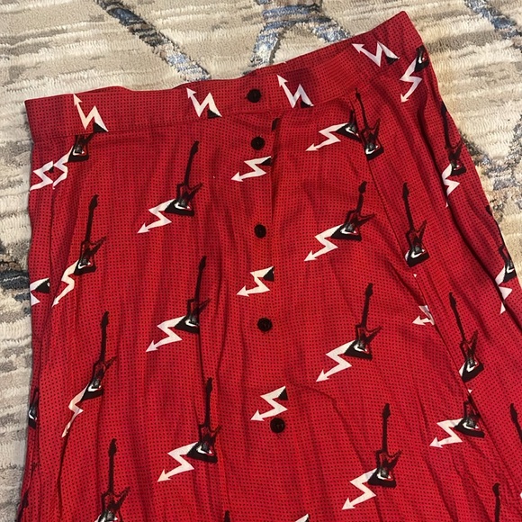 Zadig & Voltaire guitar maxi skirt - Picture 2 of 7